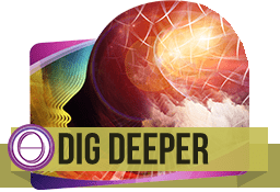 Logo ThetaHealing Dig Deeper