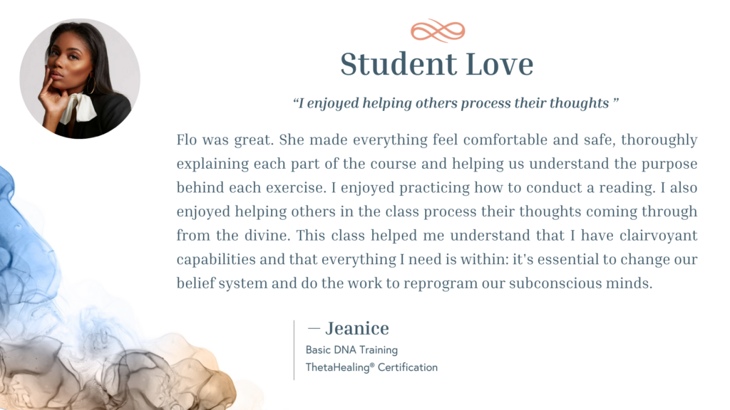 Scholarship testimonial from Jeanice